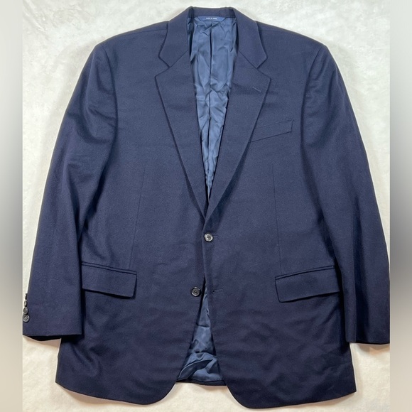 Brooks Brothers 44R Loro Piana 100% Cashmere 1818 Madison Fully Canvassed Blazer - Picture 2 of 15